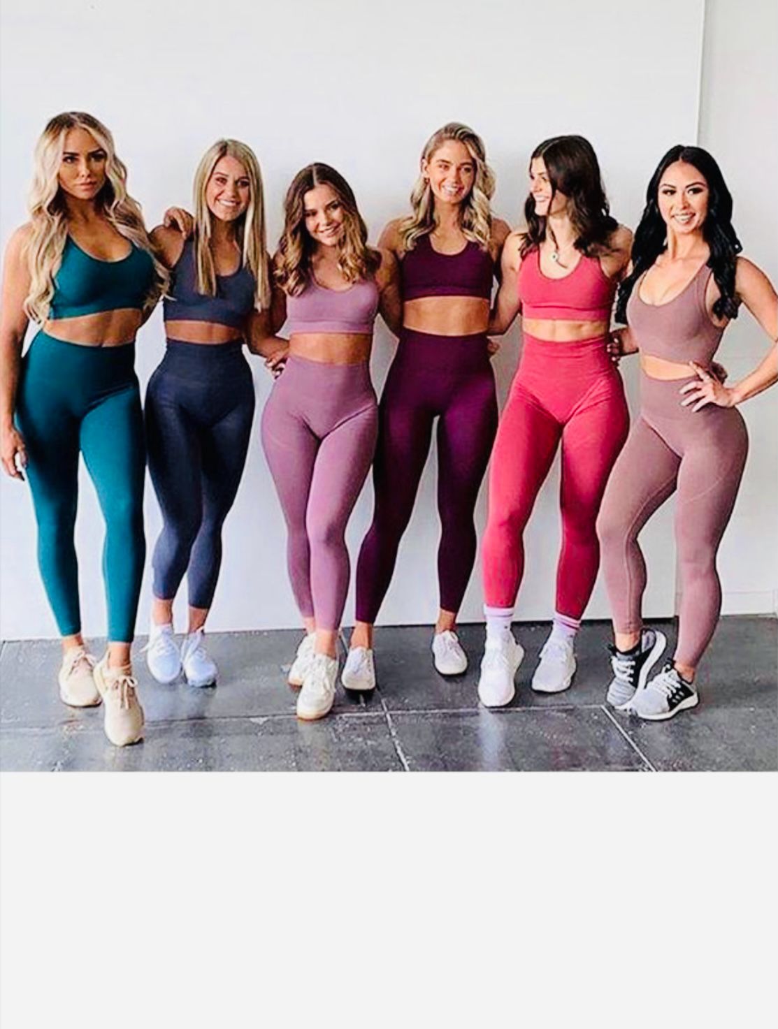 REVIVE ~ Exclusive RA2025 Razor Back Burgundy Sports Bra and Leggings Set