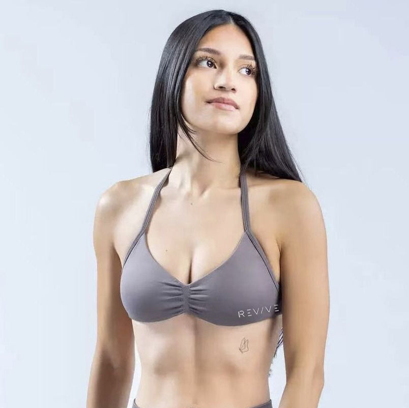 REVIVE ~ Gym Sports Bra / Grey