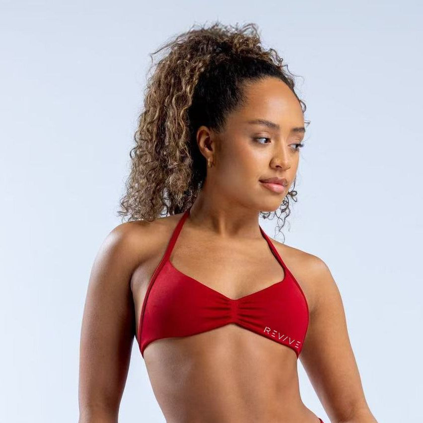 REVIVE ~ Gym Sports Bra / Red