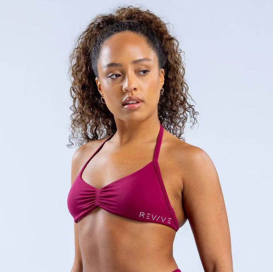 REVIVE ~ Gym Sports Bra / Burgundy
