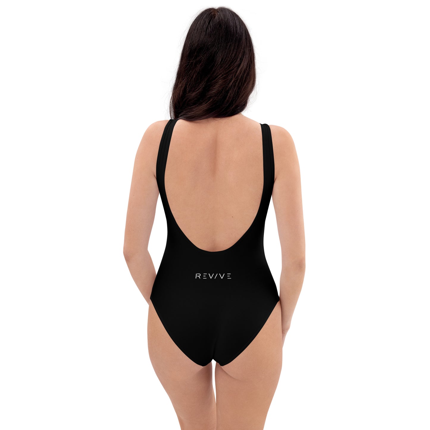 REV/VE ~ Women's Black One-Piece Swimsuit