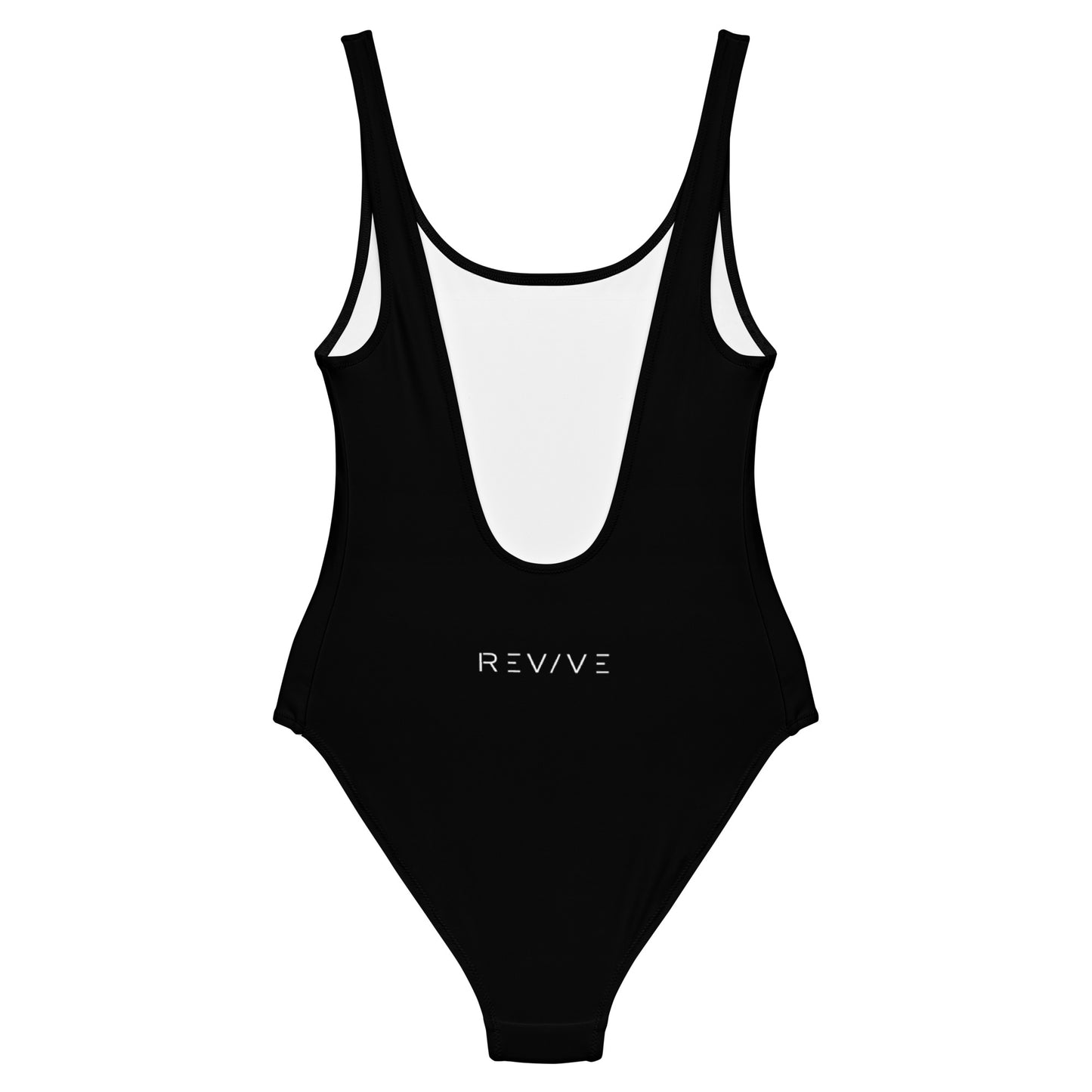 REV/VE ~ Women's Black One-Piece Swimsuit