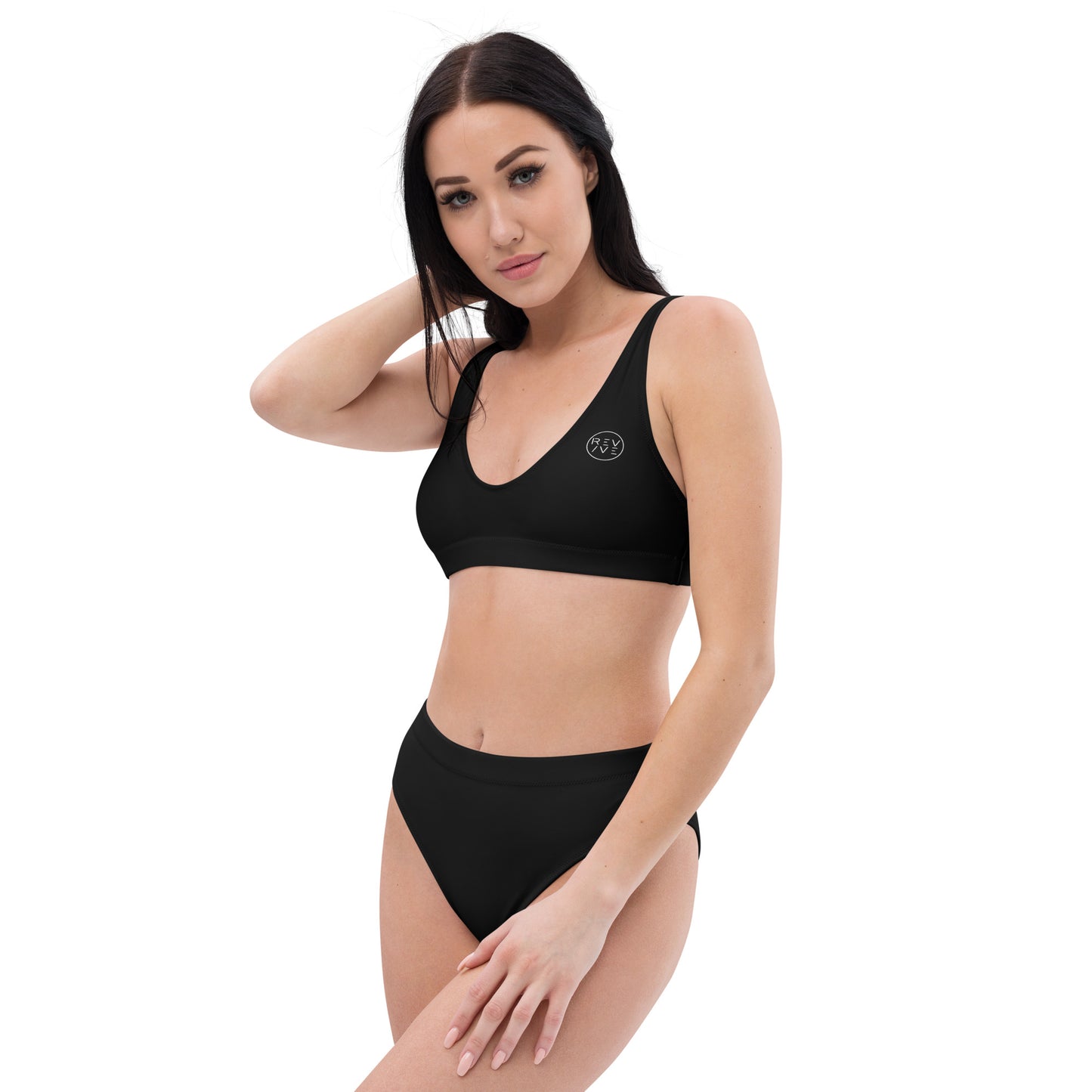 REV/VE ~ Women's Black high waisted Bikini