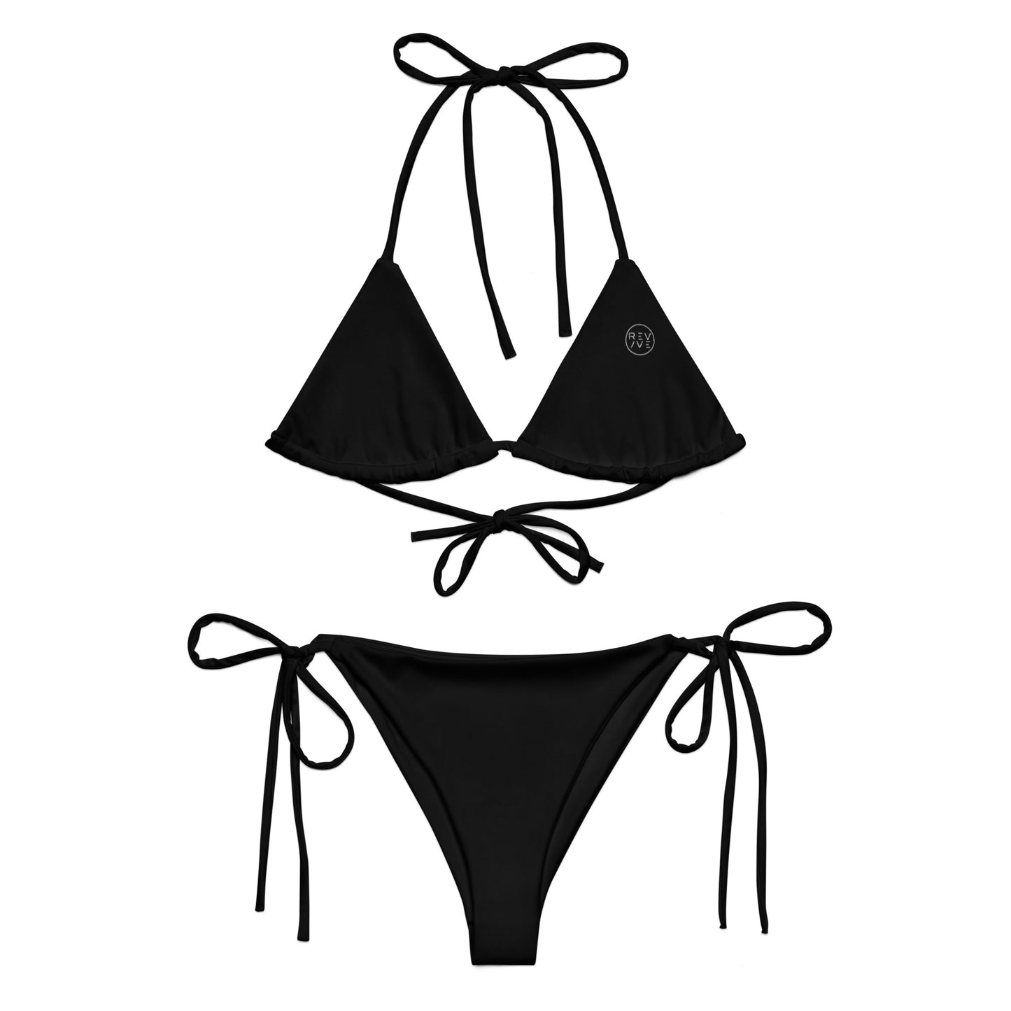 REV/VE ~ Women's Black String Bikini
