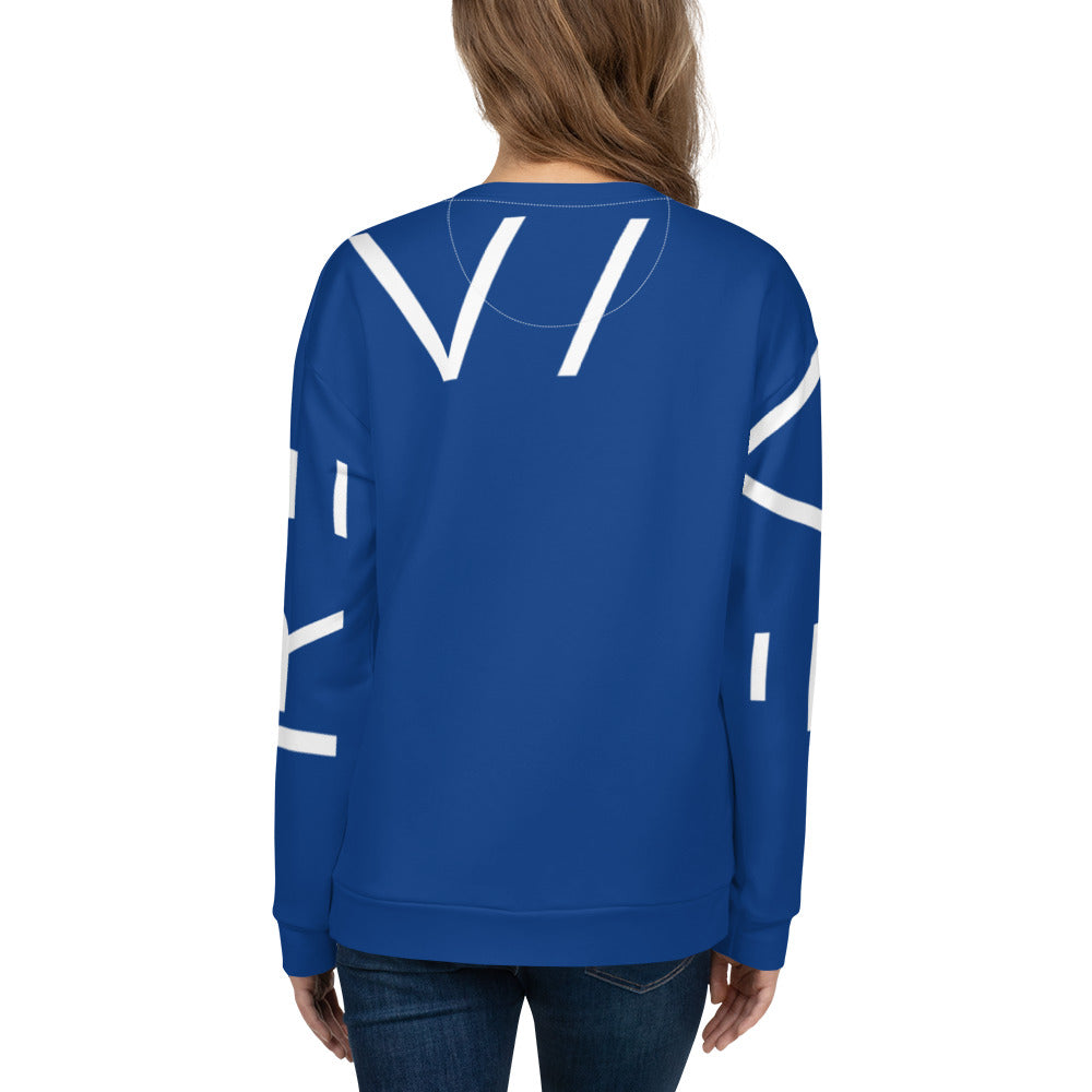 REVIVE ~ Royal Blue Gym Sweatshirt