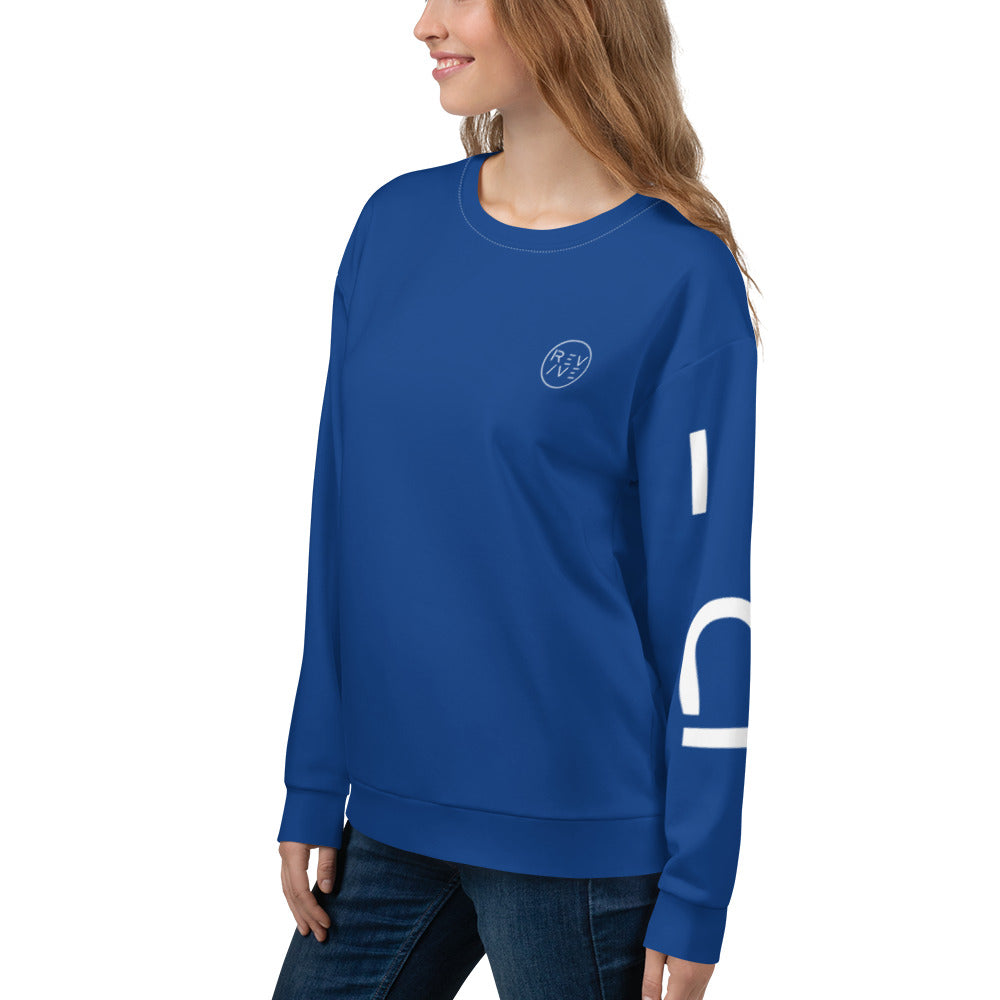 REVIVE ~ Royal Blue Gym Sweatshirt