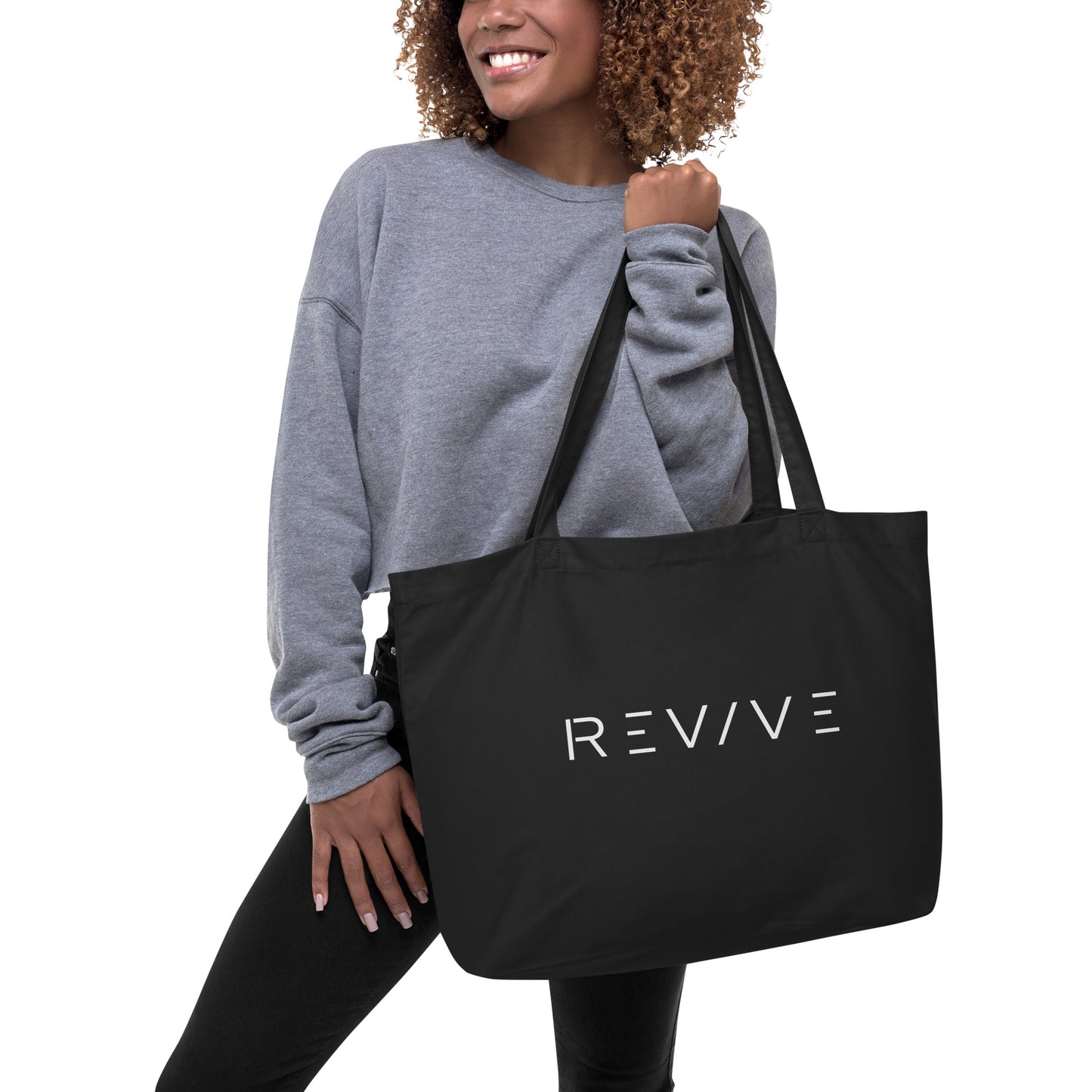 REV/VE ~ Large Organic Tote Bag