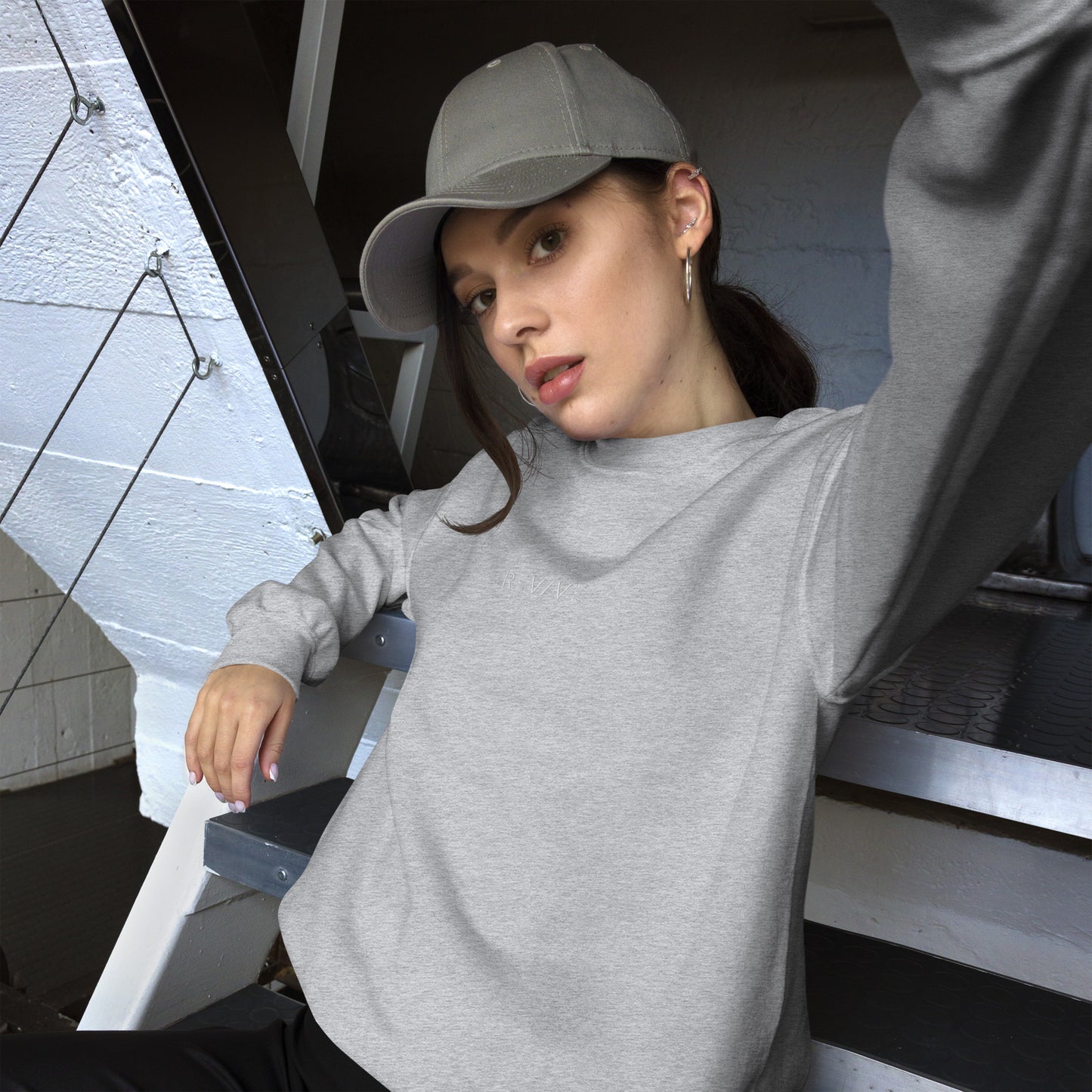 REV/VE ~ Women's Premium Embroidered Sweatshirt