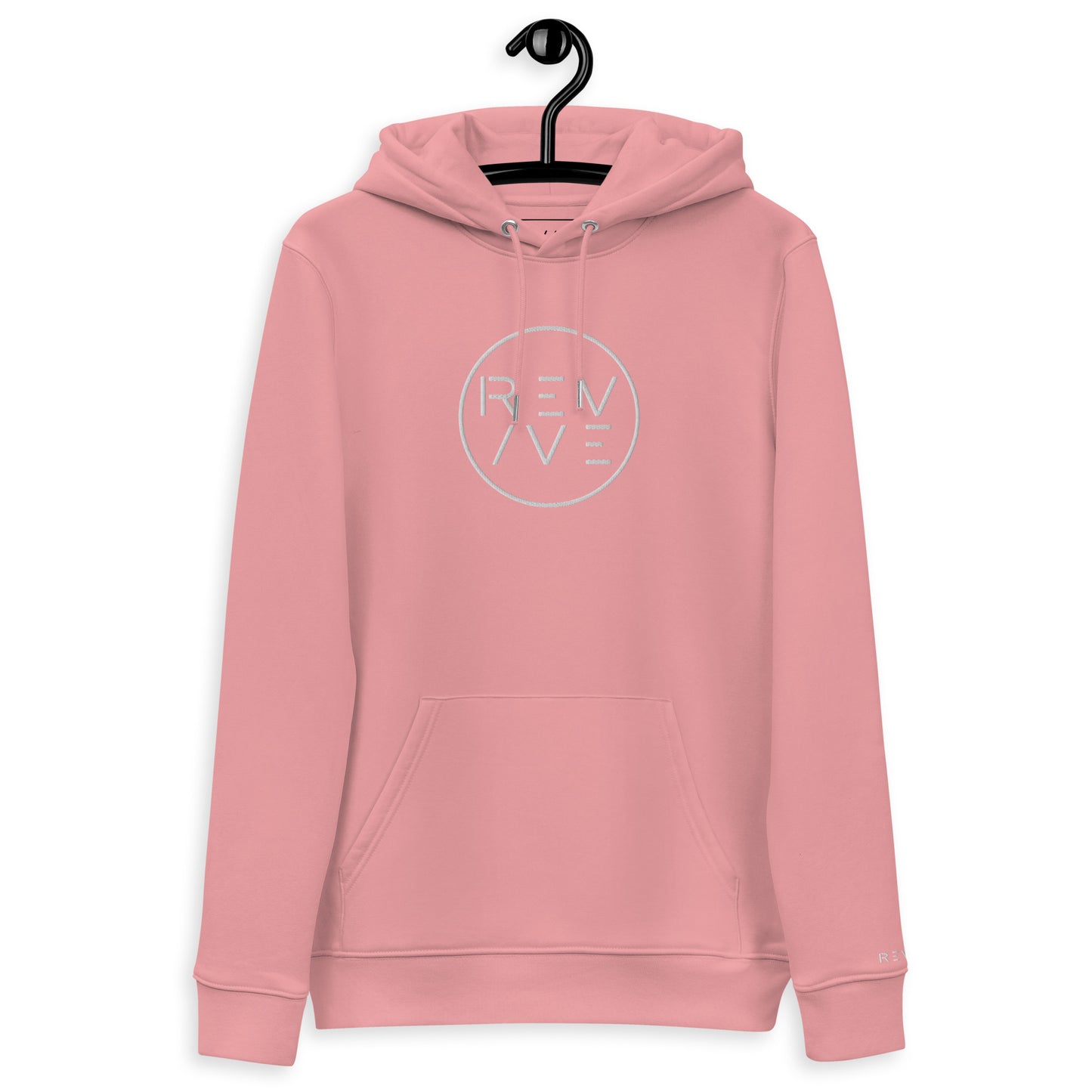 REV/VE ~ Women's Embroidered Essential Eco Hoodie