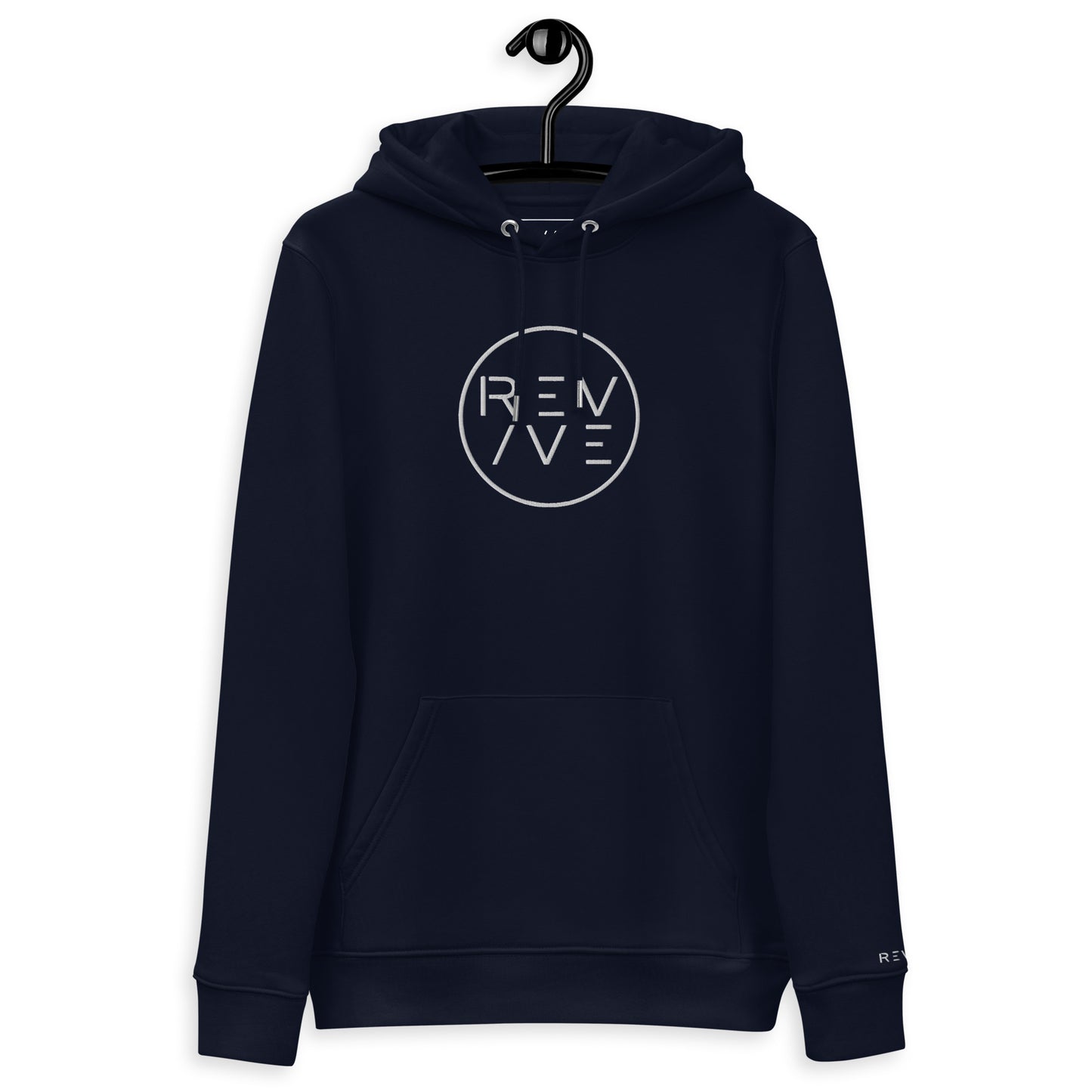 REV/VE ~ Women's Embroidered Essential Eco Hoodie