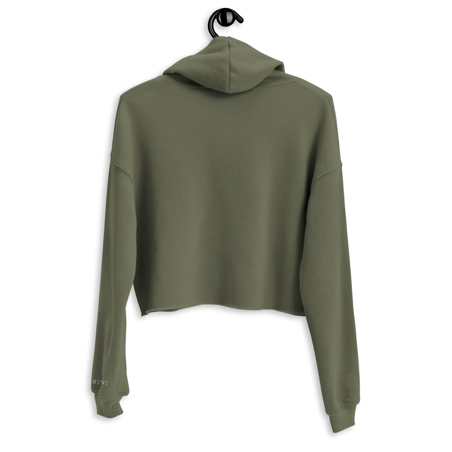 REV/VE ~ Women's Embroidered Crop Hoodie