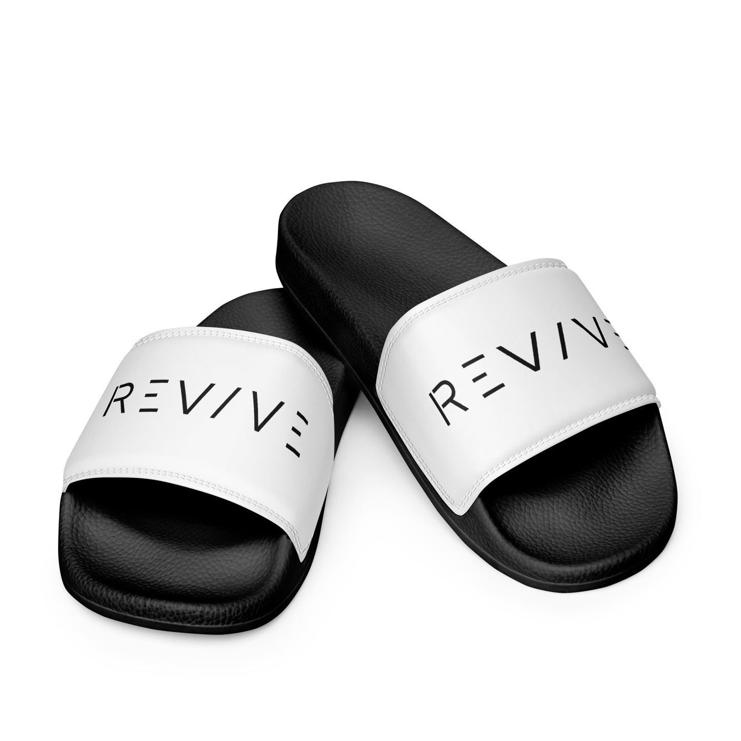 REV/VE ~ Women's White Slides (Please see size guide below before ordering)