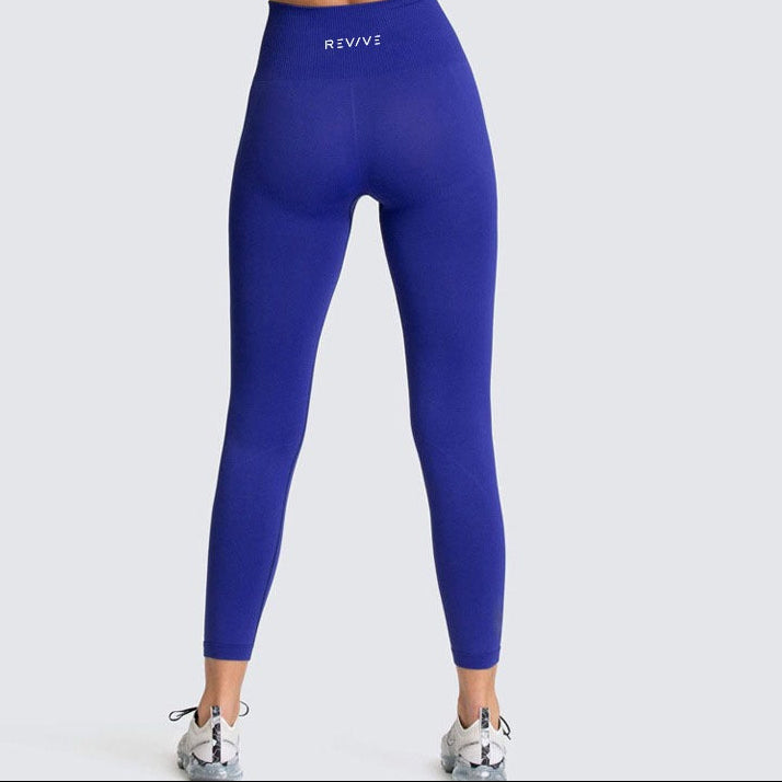 REVIVE ~ Exclusive RA2025 Razor Back Blue Leggings
