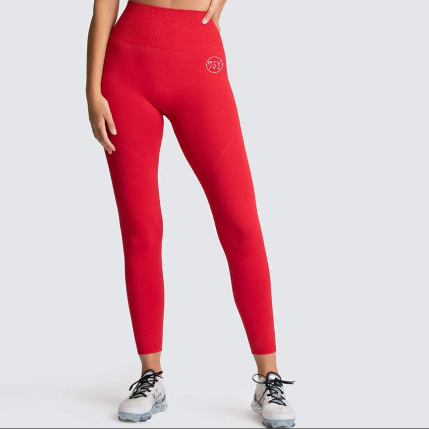 REVIVE ~ Exclusive RA2026 Razor Back Red Leggings