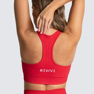 REVIVE ~ Exclusive RA2025 Razor Back Red Sports Bra