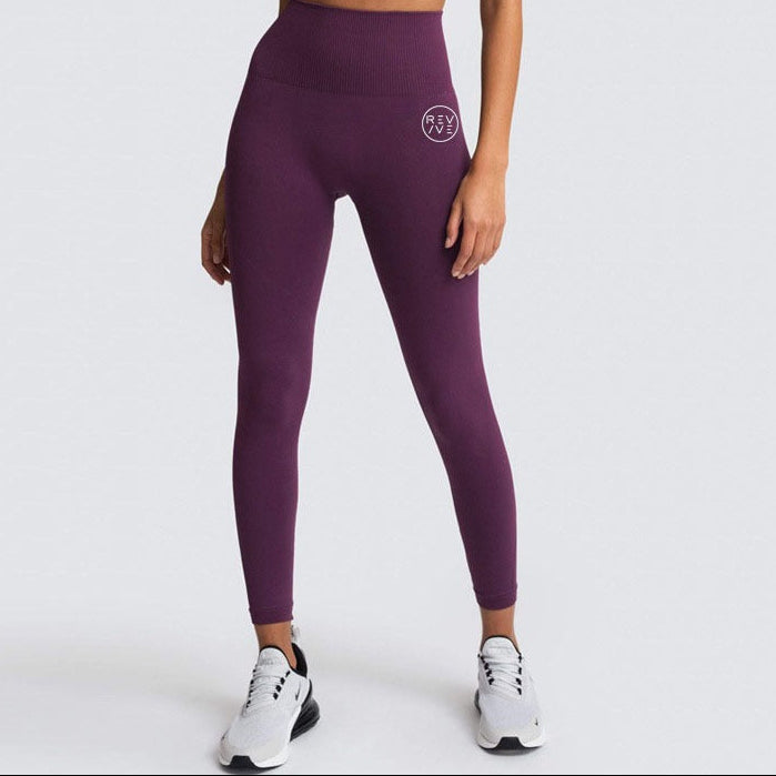 REVIVE ~ Exclusive RA2026 Razor Back Mauve Leggings